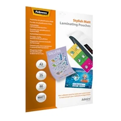 Fellowes Admire Stylish Matt A3 Laminating Pouches 160 - 5602201