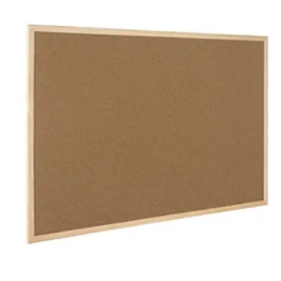 Q-Connect Lightweight Cork Noticeboard 600x900mm Ref KF03567