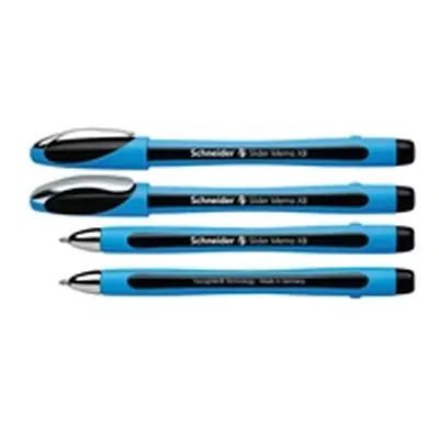 Schneider Slider Memo XB Ballpoint Pen Large Black (10 Pack)