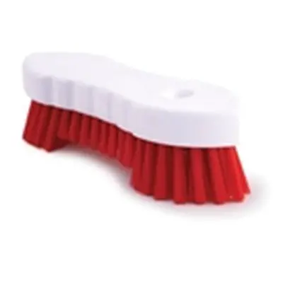 Hand Held Scrubbing Brush Red