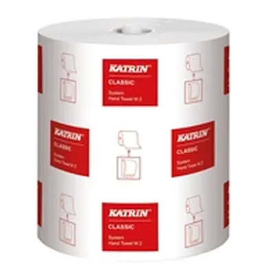 Katrin Classic System Hand Towel M2 2-Ply White (6 Pack) 460102