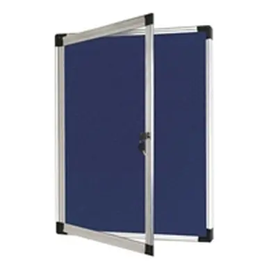 Bi-Office External Display Case 670x934mm Blue