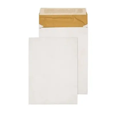 Q-Connect C4 Padded Gusset Envelopes Peel/Seal White Pk 100- KF3531