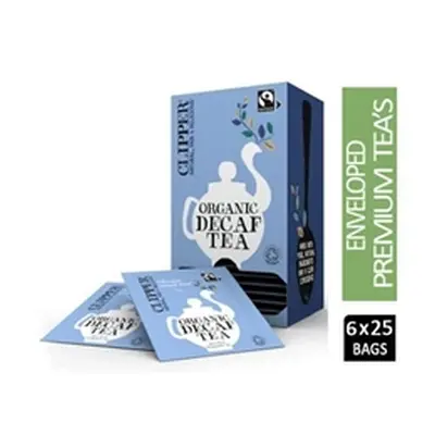 Clipper Fairtrade Organic Decaf Everyday 25 Envelopes - PACK (6)