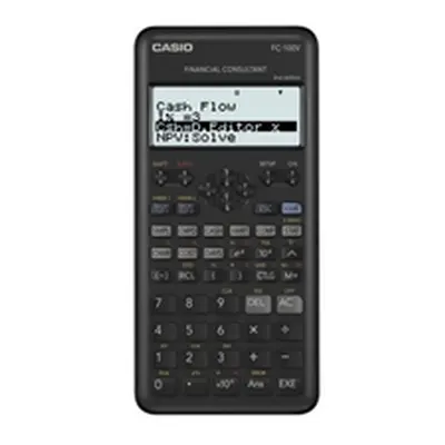 Casio FC-100V-2 Financial Calculator Black