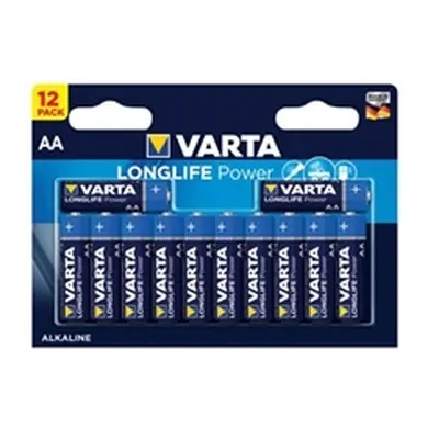 Varta AA Long life Battery Alkaline (12 Pack) 4906121482