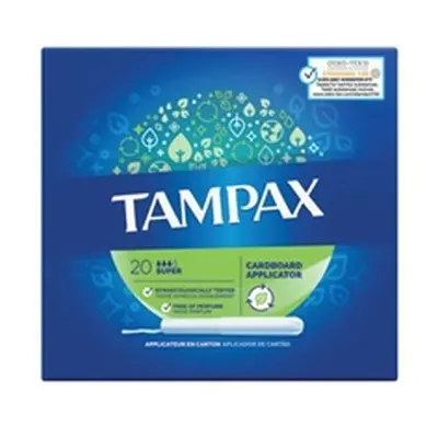 Tampax Blue Super Tampons x20 (Pack of 8) 98513