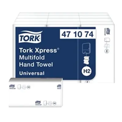 Tork Xpress Multifold Hand Towel H2 White 3000 Sheets