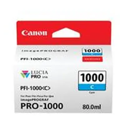 Canon PFI-1000C Cyan Ink TANK PFI-1000