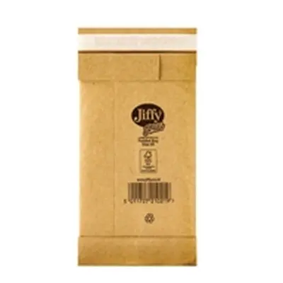 Jiffy Padded Bag Size 00 105x229mm Gold PB-00 (200 Pack)