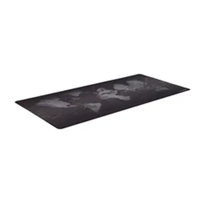 Map printed Large (90X40cm) gaming mouse pad with a non-slip base and