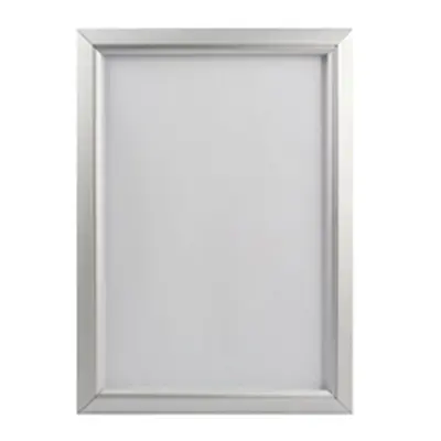 The Photo Album Company A4 Promote-It Snap Frame Aluminium - PAPFA4B