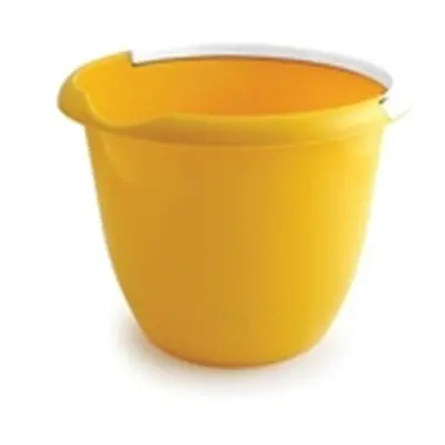 Bucket Plastic 10 Litre Yellow VOW/BUCKET.10Y