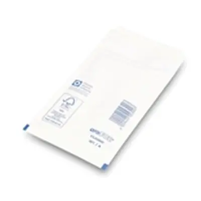 Bubble Lined Envelopes Size 1 100x165mm White (200 Pack)