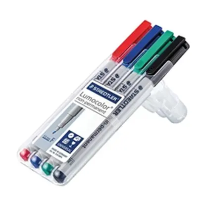 Staedtler Lumocolour Universal Pen Water Soluble Fine - 316-WP4