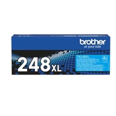 Brother TN-248XLC Toner Cartridge High Yield Cyan TN248XLC