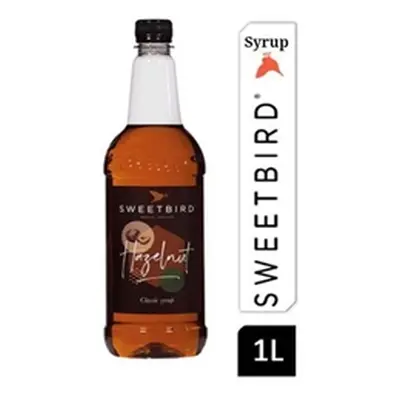 Sweetbird Hazelnut Coffee Syrup 1litre (Plastic)