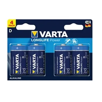 Varta Longlife Power D Battery (4 Pack) 04920121414