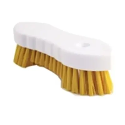 Hand Held Scrubbing Brush Yellow