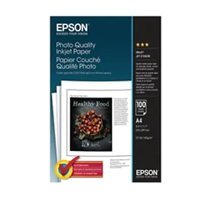 Epson A4 Inkjet Photo Paper Matt 104gsm - Ref C13S041061 [100 Sheets]