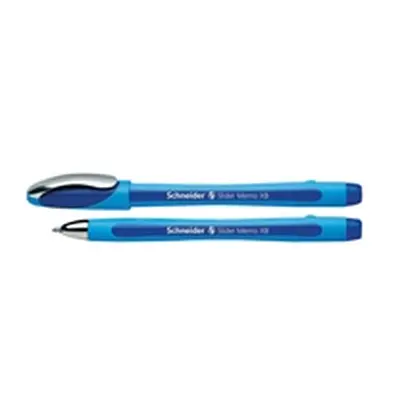 Schneider Slider Memo XB Ballpoint Pen Large Blue (10 Pack)