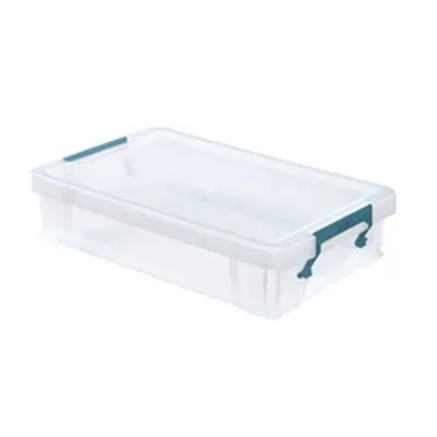 StoreStack 5.5 Litre Storage Box W400xD255xH80mm Clear