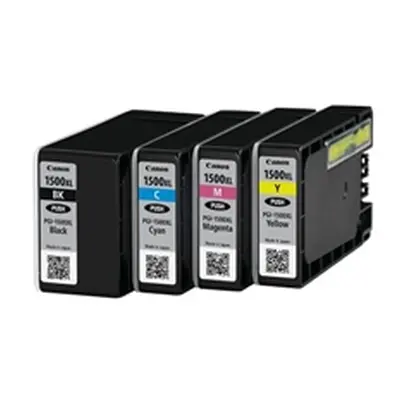 Canon PGI-1500XL Inkjet Cartridge Multi Value Pack High Yield CMYK