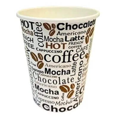 Cup 12oz 35cl Hot Drink Pattern (Pack of 50) NU903004