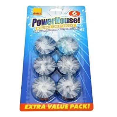 Powerhouse Blue Toilet Blocks Pack 6's - PACK (12)