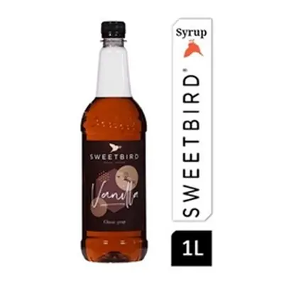 Sweetbird Vanilla Coffee Syrup 1litre (Plastic)