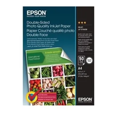 Epson Double-sided Photo Quality Inkjet Paper A4 50 Sheets