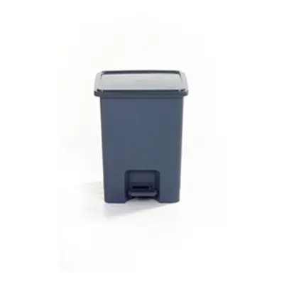 Pedal Bin; Set of 3; 15L; Polypropylene; Grey