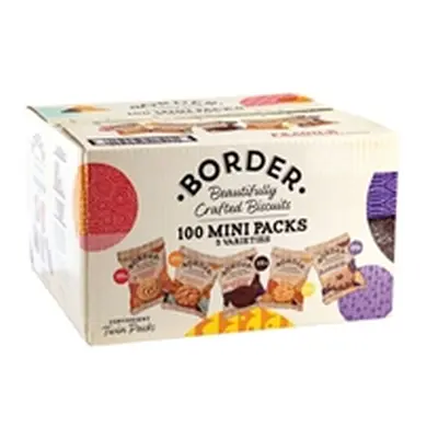 Border Biscuits Mini Packs 5 Varieties Pack of 100 MP100