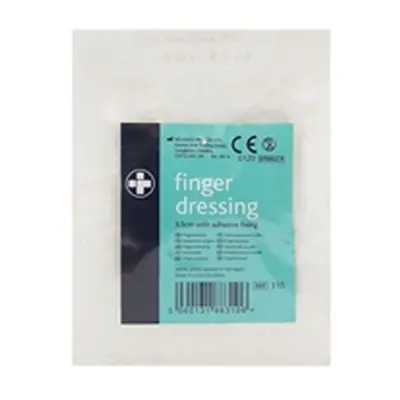 Reliance Medical Finger Dressing Adhesive Fixing 35mm (10 Pack) 310