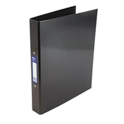 Oxford 25mm 2 O-Ring Binder Laminated A4 Plus Black 400017753