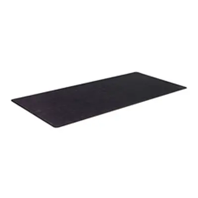 Black Large (90X40cm) gaming mouse pad with a non-slip base and ultra