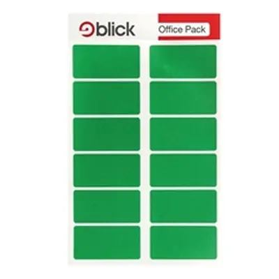 Blick Labels in Office Packs 25mmx50mm Green (320 Pack)