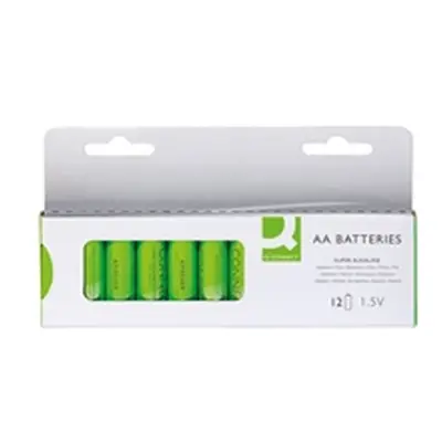 Q-Connect AA Alkaline Battery (Pack of 12) Ref KF00644