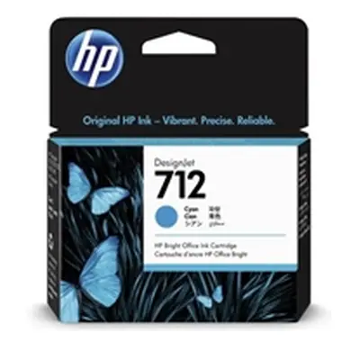 HP 712 29ML Cyan Ink Cartridge 3ED67A