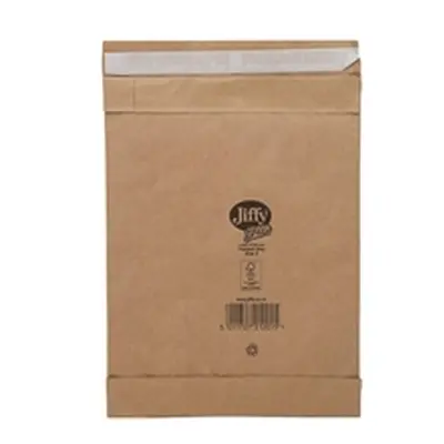 Jiffy Padded Bag Envelopes No.2 Brown 195x280mm - JPB-2 [Pack 100]