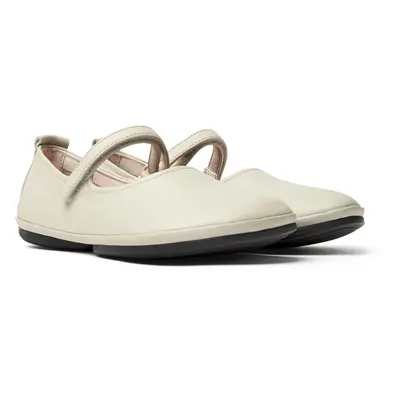 CAMPER Right - Ballerinas for Women - Grey, size Smooth leather