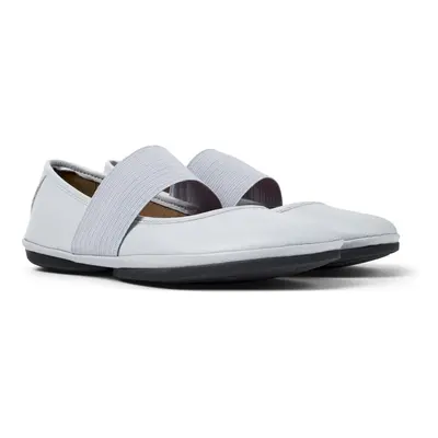 CAMPER Right - Ballerinas for Women - Grey, size Smooth leather