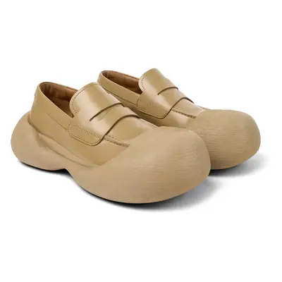 CAMPERLAB Caramba - Unisex Loafers - Beige, size Smooth leather