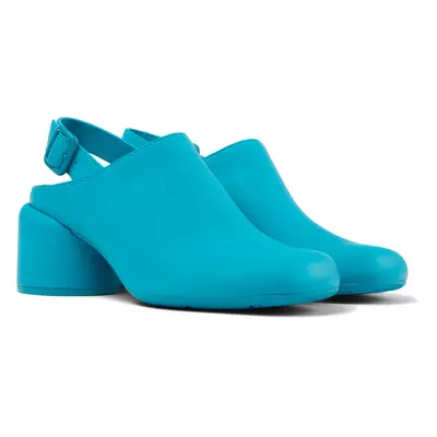 CAMPER Niki - Clogs for Women - Blue, size Smooth leather