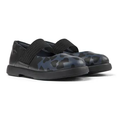 CAMPER Twins - Ballerinas for Girls - Black, size Smooth leather