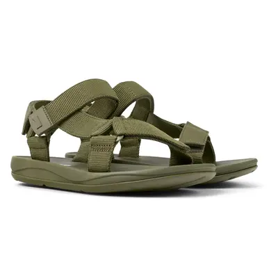 CAMPER Match - Sandals for Men - Green, size Cotton fabric