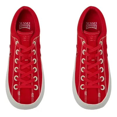 CAMPER Camper x SUNNEI - Sneakers for Women - Red, size Cotton fabric