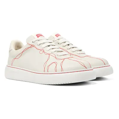 CAMPER Twins - Sneakers for Women - White, size Smooth leather