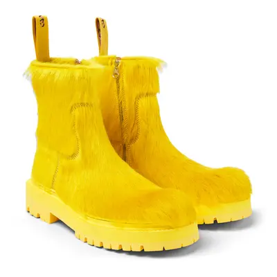 CAMPERLAB Eki - Unisex Boots - Yellow, size Smooth leather