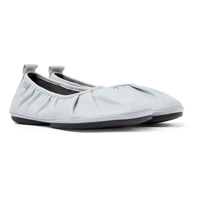 CAMPER Right - Ballerinas for Women - Grey, size Smooth leather